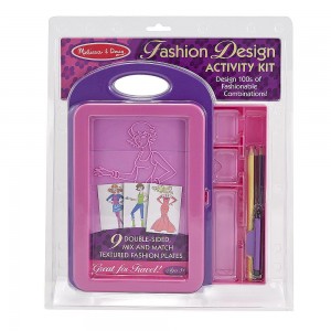 Melissa and Doug Fashion Design Activity Kit