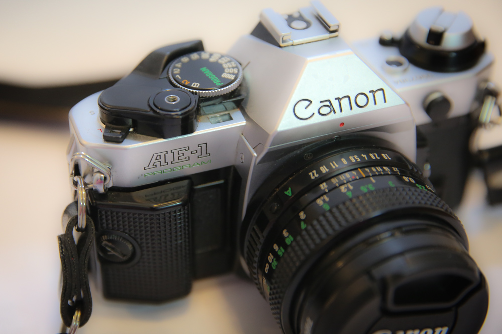 Canon AE-1 Program 35mm Film Camera