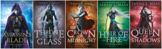 Throne of Glass Series by Sarah J. Maas