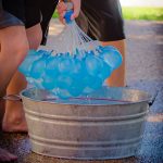 Here is a close up of what it looks like after you fill the water balloons.