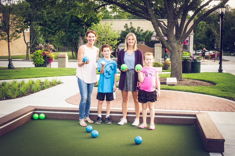 Bocce Ball and Corn Hole