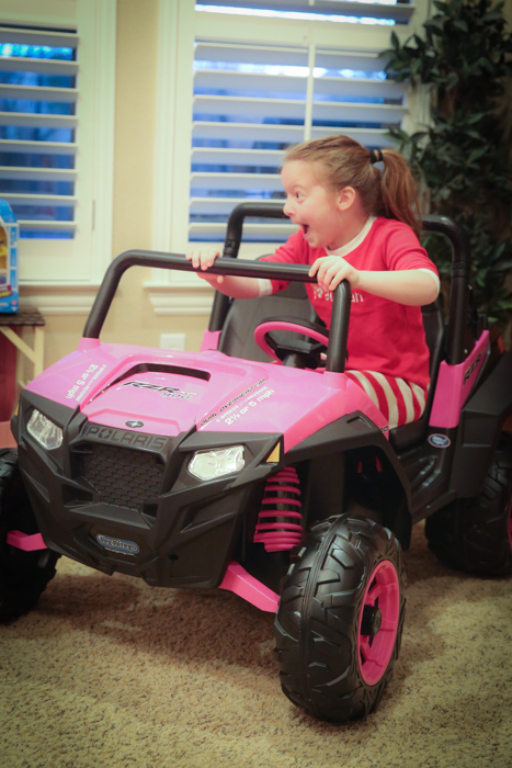 Pink rzr on sale power wheels