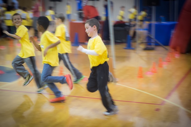 Zach’s Fun Run and My Blurry Pictures…