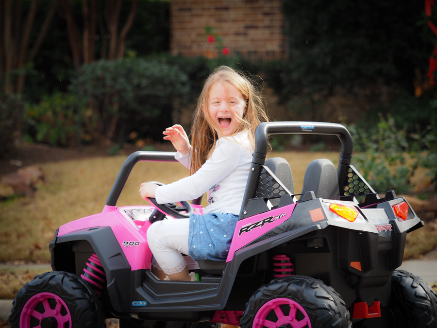 The Pink Peg Perego Polaris RZR 900 Ride On: Redefining Girly Girl