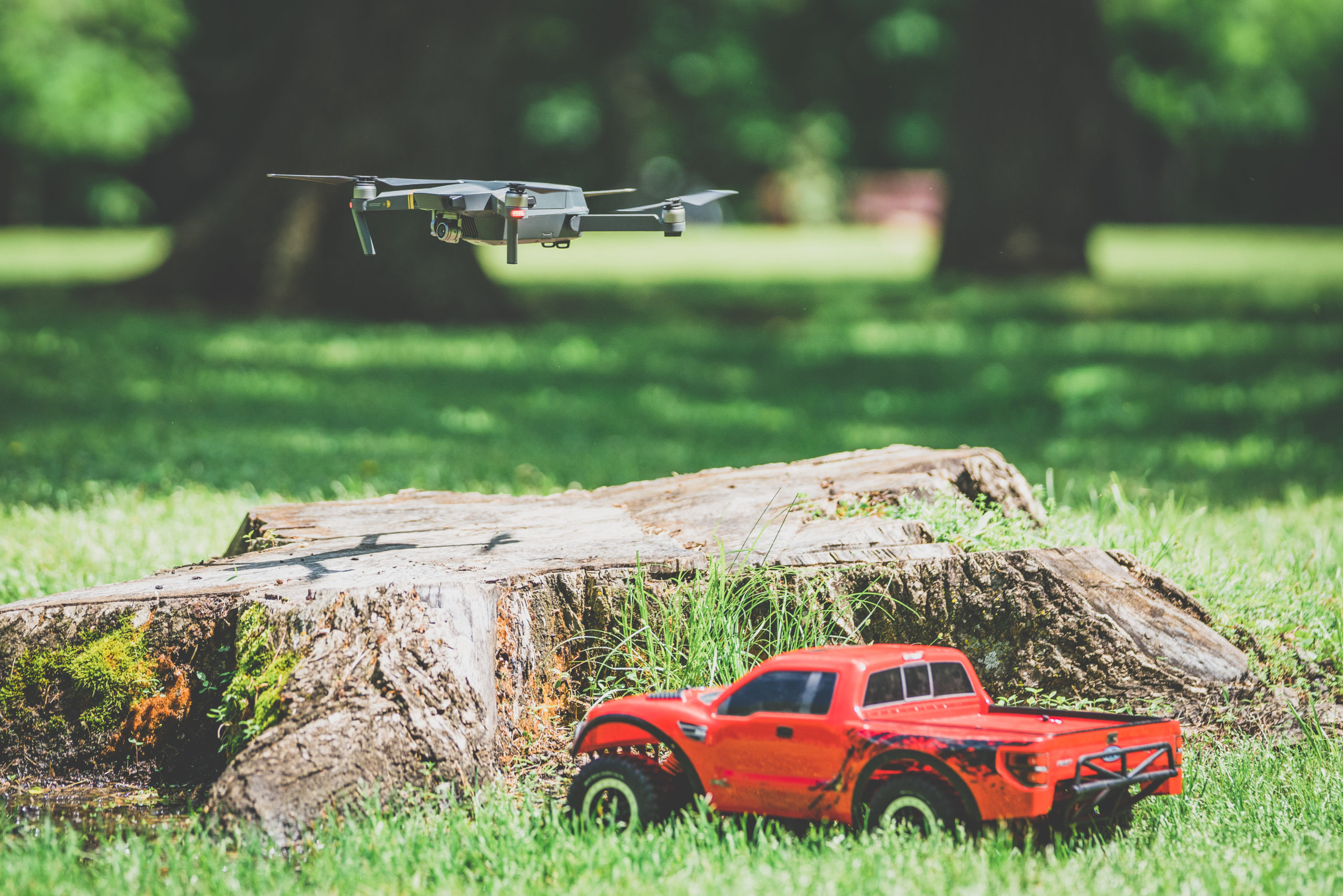 Gopro Remote Control Vehicle An Awesome Red Traxxas Remote Control Car, a GoPro, and a DJI Mavic ...